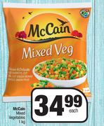 McCain Mixed Vegetables-1Kg Each