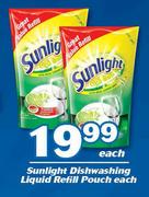 Sunlight Dishwashing Liquid Refill Pouch-Each