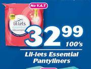 Lil-Lets Essential Pantyliners-100's