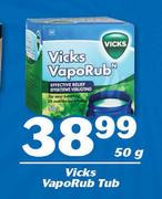 Vicks VapoRub Tub-50g