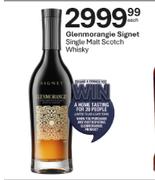 Glenmorangie Signet Single Malt Scotch Whisky-Each