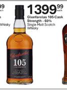 Glenfarolas 105 Cask Strength 60% Single Malt Scotch Whisky-Each