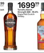 Tamdhu Batoh Strength 008 55.8% Single Malt Scotch Whisky-Each