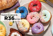 Fondant Doughnuts-6s Per Box
