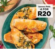 Savoury Rolls-For 4