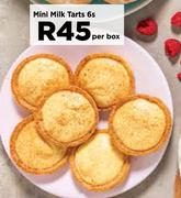 Mini Milk Tarts-6s Per Box
