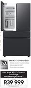 Samsung 630L Bespoke French Door Fridge With Beverage Centre RF29BB8600MTFA