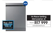 Samsung 14 Place Setting Dishwasher Al DW60BG850FSLFA