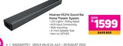 Hisense HS214 Soundbar Home Theatre System