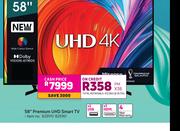 Hisense 58" Premium UHD Smart TV