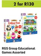 RGS Group Educational Games Assorted-For 2