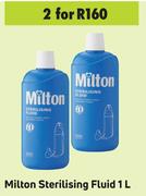 Milton Sterilising Fluid-For 2 x 1L