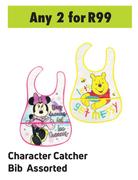 Character Catcher Bib Assorted-For 2