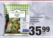 Nature's Garden Garden Or Country Mix-1kg Each 