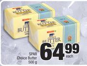 Spar Choice Butter-500g Each
