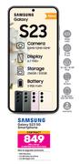 Samsung Galaxy S23 5G Smartphone-On 2.4GB Red Core More Data