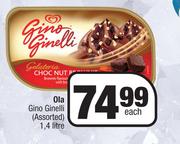 Ola Gino Gineli Assorted-1.4Ltr Each