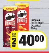 Pringles Potato Snack (Assorted)-For Any 2 x 100g
