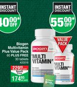 Biogen Multivitamin Plus Value Pack-60 + 30 Tablets Per Pa