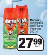 Mortein Power Guard Insect Spray Assorted-300ml Each