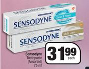 Sensodyne Toothpaste Assorted-75ml Each