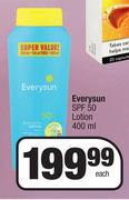 Everysun SPF50 Lotion-400ml Each