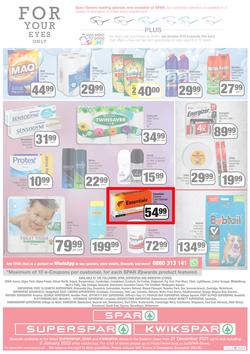 SPAR, SUPERSPAR & KWIKSPAR EASTERN CAPE (21 December 2021 - 2 January 2022) Valid In Spar: Acres, Cradock, Fleet, Superspar: Port Elizabeth, East London, Knysna, Kwikspar: Abbotsford, Butterworth, page 4