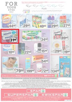 SPAR, SUPERSPAR & KWIKSPAR EASTERN CAPE (21 December 2021 - 2 January 2022) Valid In Spar: Acres, Cradock, Fleet, Superspar: Port Elizabeth, East London, Knysna, Kwikspar: Abbotsford, Butterworth, page 4