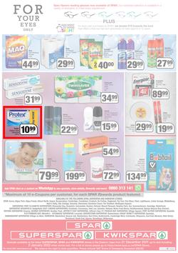 SPAR, SUPERSPAR & KWIKSPAR EASTERN CAPE (21 December 2021 - 2 January 2022) Valid In Spar: Acres, Cradock, Fleet, Superspar: Port Elizabeth, East London, Knysna, Kwikspar: Abbotsford, Butterworth, page 4