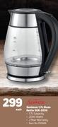 Sunbeam 1.7Ltr Glass Kettle SGK-2000