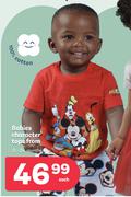 Babies Character Tops 0-24 Months-Each