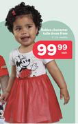 Babies Character Tulle Dress 0-24 Months-Each