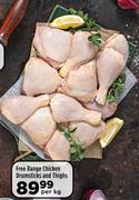 Free Range Chicken Drumsticks And Thighs-Per Kg