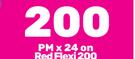 Samsung Galaxy A04e Smartphone-On Red Flexi 200