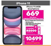 Apple iPhone 11 64GB Smartphone-Each