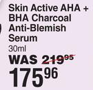 Garnier Skin Active AHA + BHA Charcoal Anti Blemish Serum-30ml