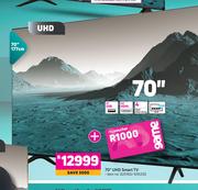 Hisense 70" (177cm) UHD Smart TV 58A6H