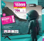 Hisense 75" (190cm) 4K UHD Smart TV 75A6H