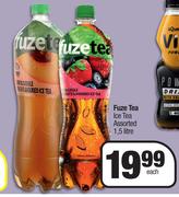Fuze Tea Ice Tea Assorted-1.5L Each