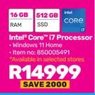 HP 15.6"(39cm)  Intel Core i7 Processor