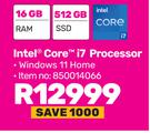 Lenovo 15.6"(39cm) Intel Core i7 processor