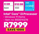 Lenovo 15.6"(39cm) Intel Core i3 processor