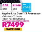 Acer 14.1"(35cm) Aspire Lite Core i3 Processor
