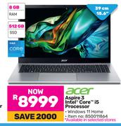 Acer 15.6"(39cm) Aspire 3 Intel Core i5 Processor