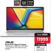 Asus 39cm (15.6") Ryzen 5 Lpatop