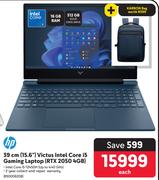 HP 39cm (15.6") Victus Intel Core i5 Gaming Laptop RTX 2050 4GB
