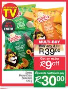 Simba Potato Chips (selected)-For Any 3 x 120g