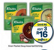 Knorr Packet Soup Assorted-Any 3 x 50/54g