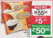 Spekko Parboiled Rice-For 2 x 2Kg