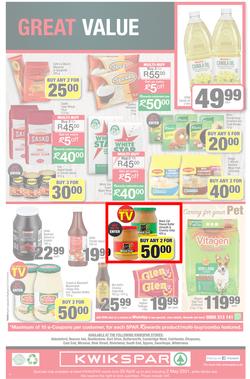 KWIKSPAR EASTERN CAPE : My Kwikspar (20 April - 2 May 2021) Valid in Abbotsford, Beacon Isle, Beetlestone, Burt Drive, Butterworth, page 4